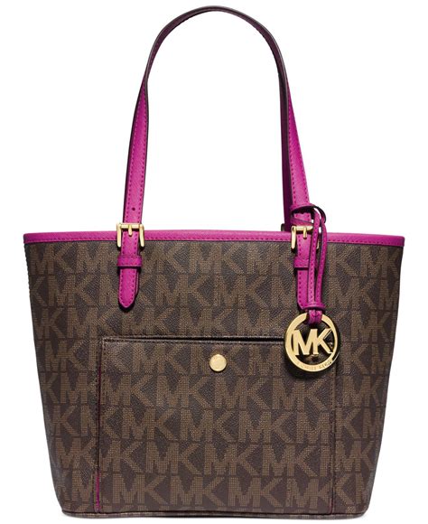 michael michael kors jet set logo medium tote|michael kors designer tote jetset.